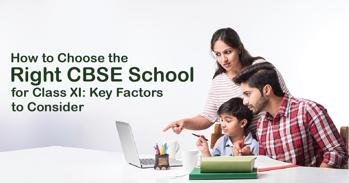 best cbse school for class xi